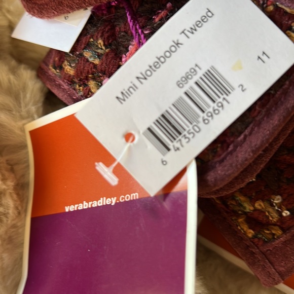 Vera Bradley Mini Notebook Tweed - Picture 4 of 4